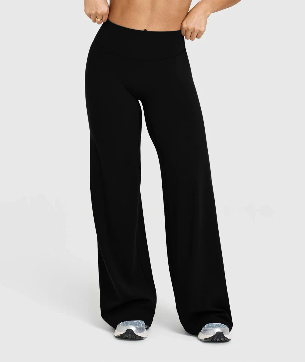High Waisted Flare Leggings