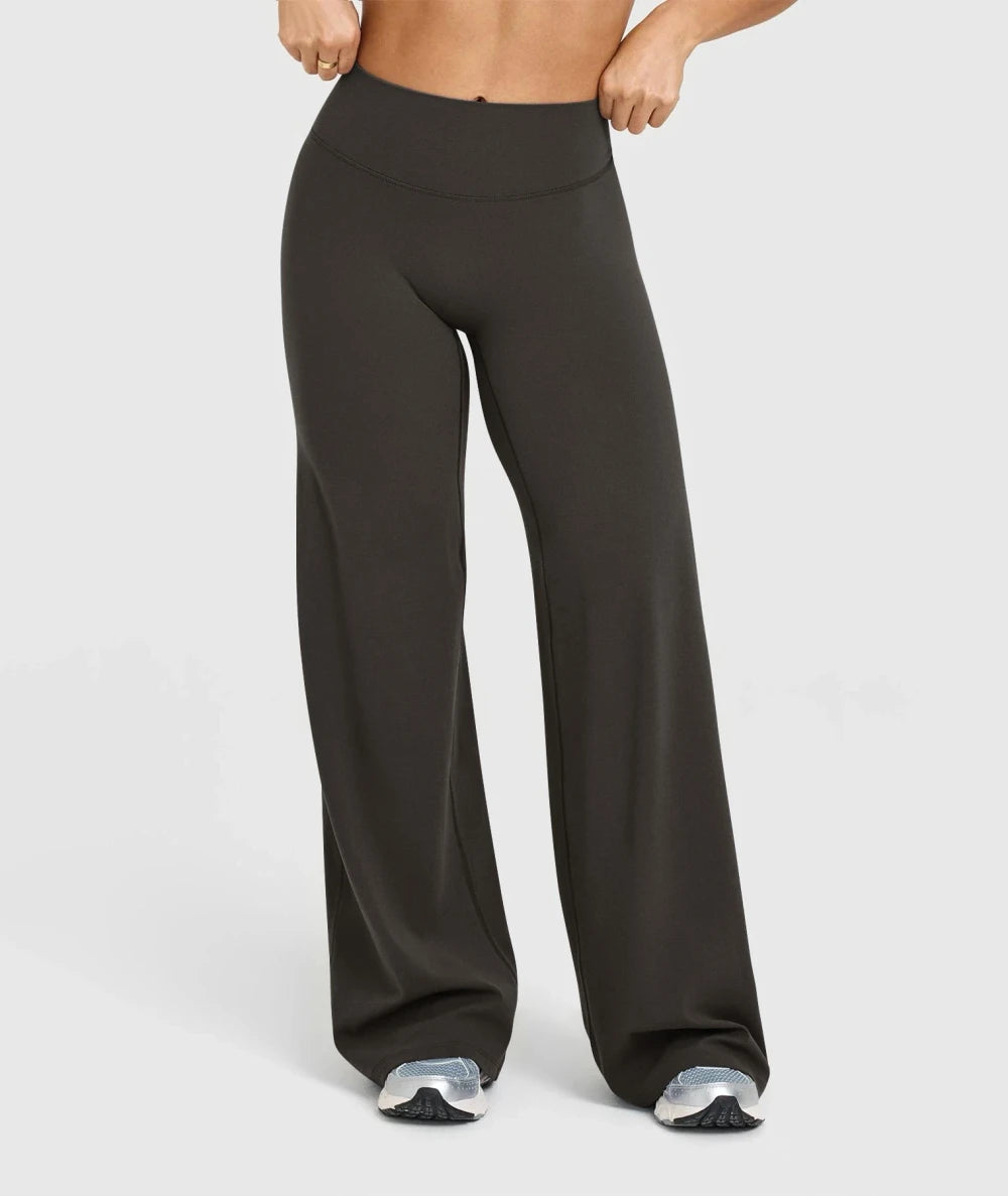 High Waisted Flare Leggings
