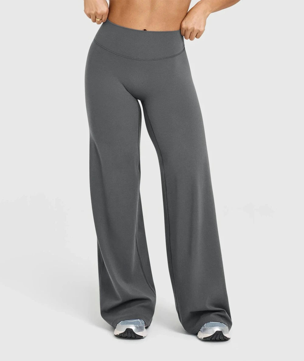 High Waisted Flare Leggings