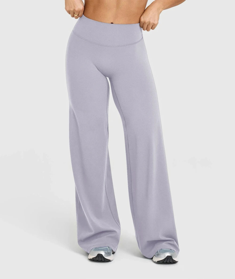 High Waisted Flare Leggings
